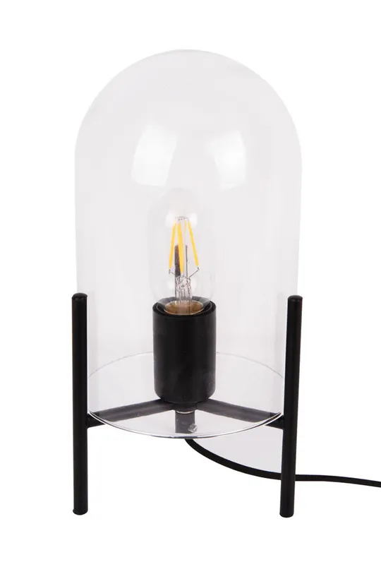 czarny Leitmotiv lampa stołowa Unisex