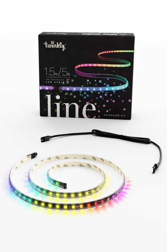 többszínű Twinkly rugalmas LED szalag 90 LED RGB 1,5 m - Extention Kit Uniszex