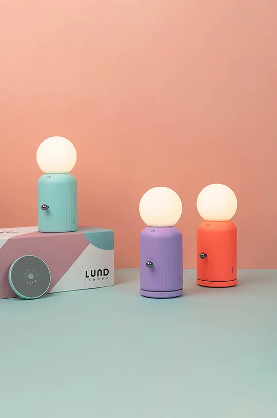 Lund London completo: lampada e caricabatterie wireless Skittle