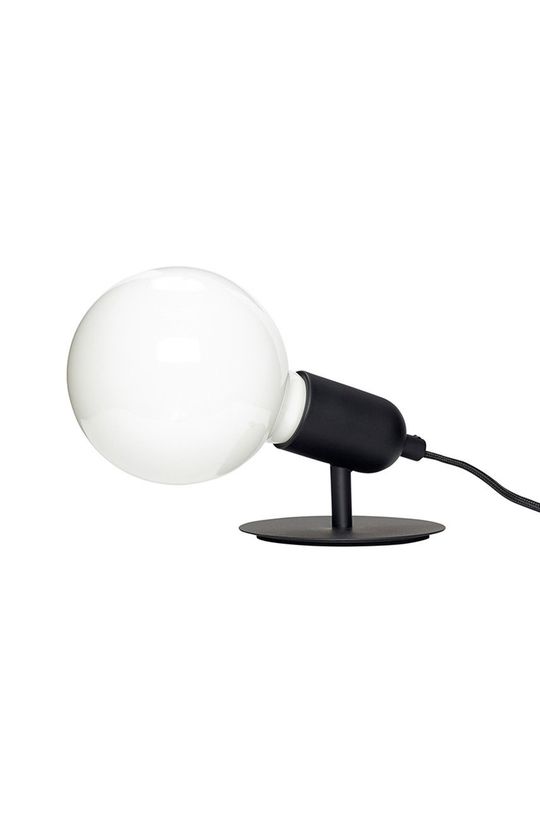 czarny Hübsch lampa stołowa Audio Unisex