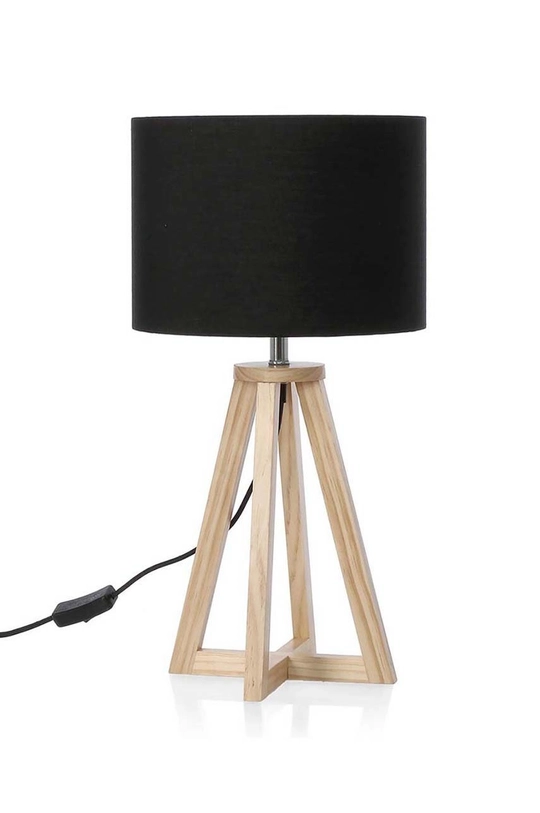 czarny Bizzotto lampa stołowa Unisex