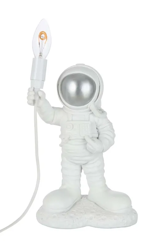 biały J-Line lampa stołowa Astronaut Foot Unisex