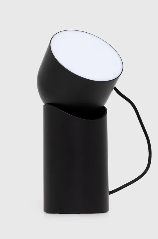 czarny Lexon przenośna lampa led Orbe Unisex