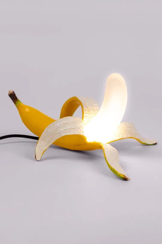 Επιτραπέζιο φωτιστικό Seletti Banana Lamp Dewey Ύαλος, θερμοπλαστική ρητίνη