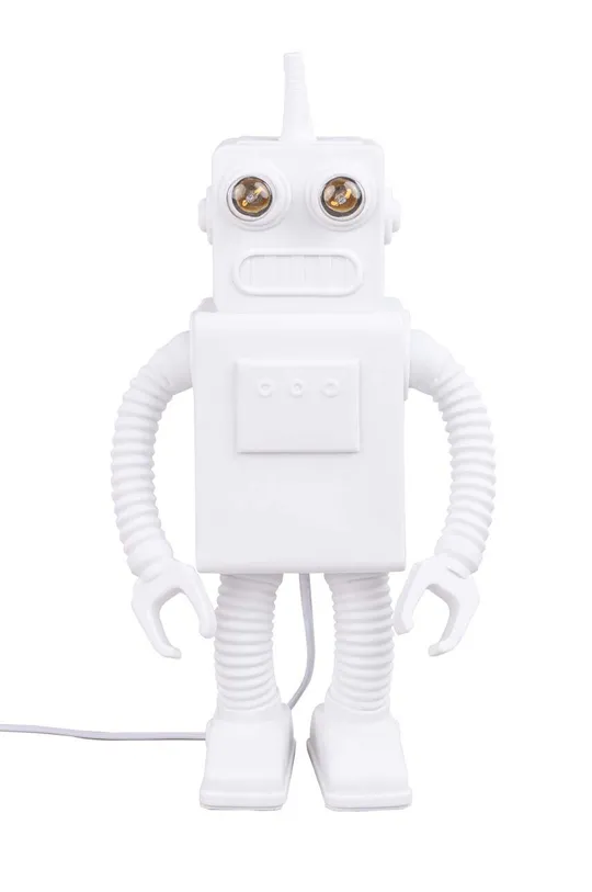 bijela Stolna lampa Seletti Robot Lamp Unisex