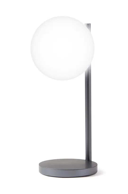 čierna Lampa s bezdrôtovou nabíjačkou Lexon Bubble Lamp