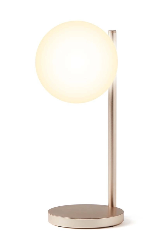 żółty Lexon lampka z ładowarką bezprzewodową Bubble Lamp