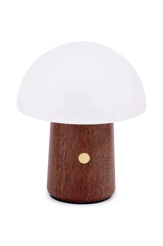 brązowy Gingko Design lampa ledowa Mini Alice Unisex