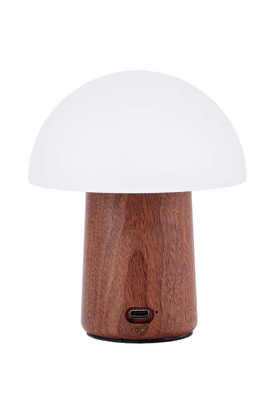Світлодіодна лампа Gingko Design Mini Alice деревина волоського горіха, акрилове скло