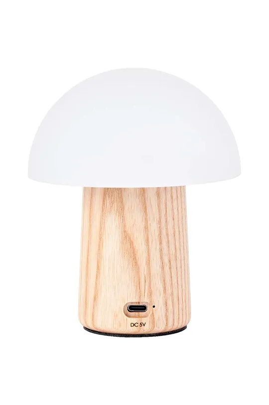 beżowy Gingko Design lampa ledowa Mini Alice Unisex