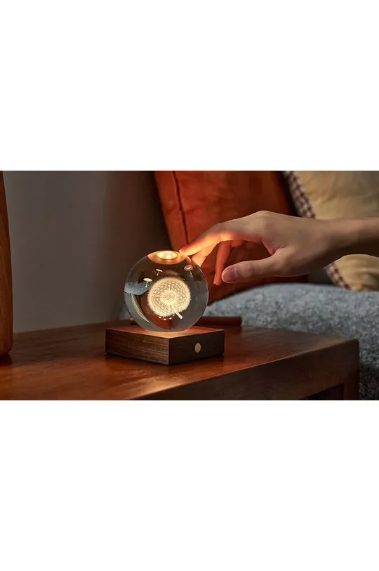 барвистий Світлодіодна лампа Gingko Design Amber Crystal Light