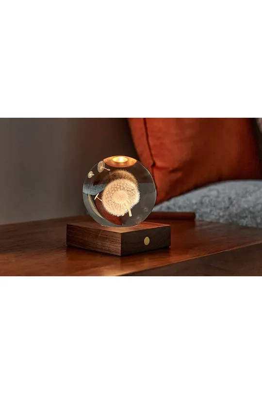 Led svetilka Gingko Design Amber Crystal Light Unisex