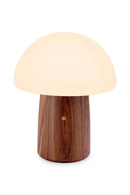 Gingko Design lampa ledowa Large Alice Mushroom Lamp brązowy