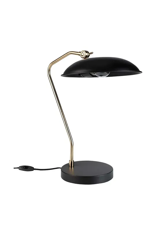 czarny Dutchbone lampa biurkowa Liam Unisex