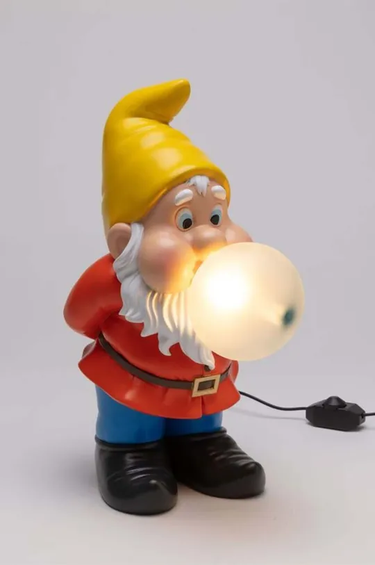Stolna LED lampa Seletti Gummy Snooping : Sintetički materijal