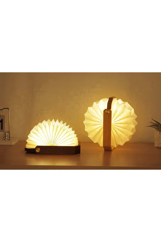 Led lampa Gingko Design Smart Origami Lamp : Papier, Bambusové drevo