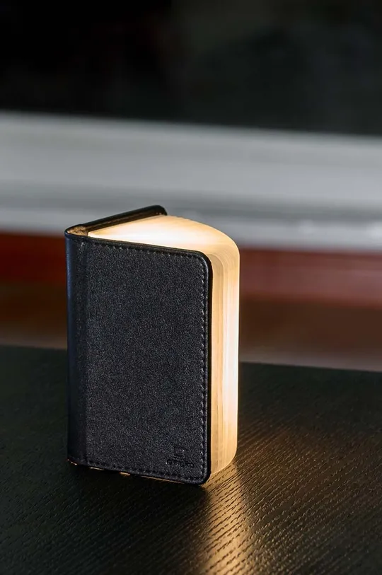 Led lampa Gingko Design Mini Smart Book Light : Papier, Ekologická koža