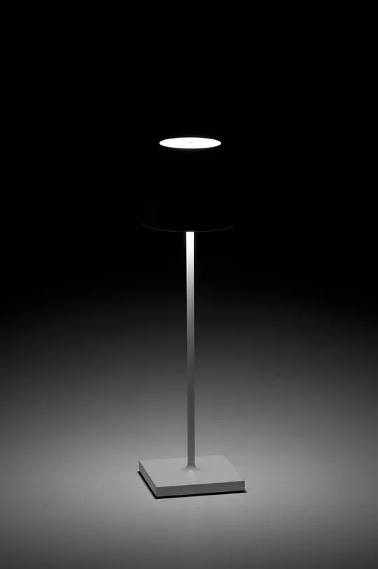 Zafferano lampa stołowa bezprzewodowa led Poldina Pro : Aluminium, Poliwęglan
