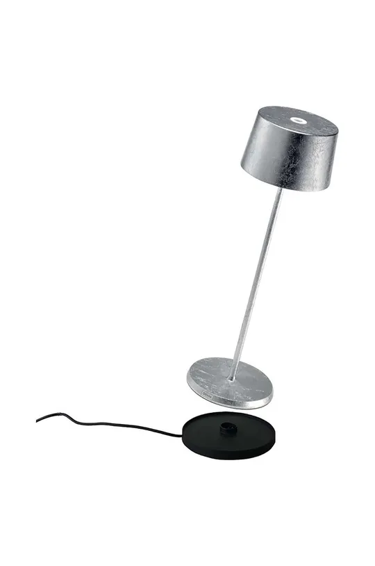Bežična led stolna svjetiljka Zafferano Olivia Pro siva