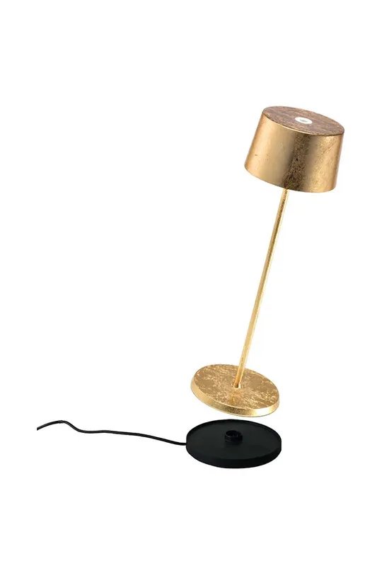 Bežična led stolna svjetiljka Zafferano Olivia Pro zlatna