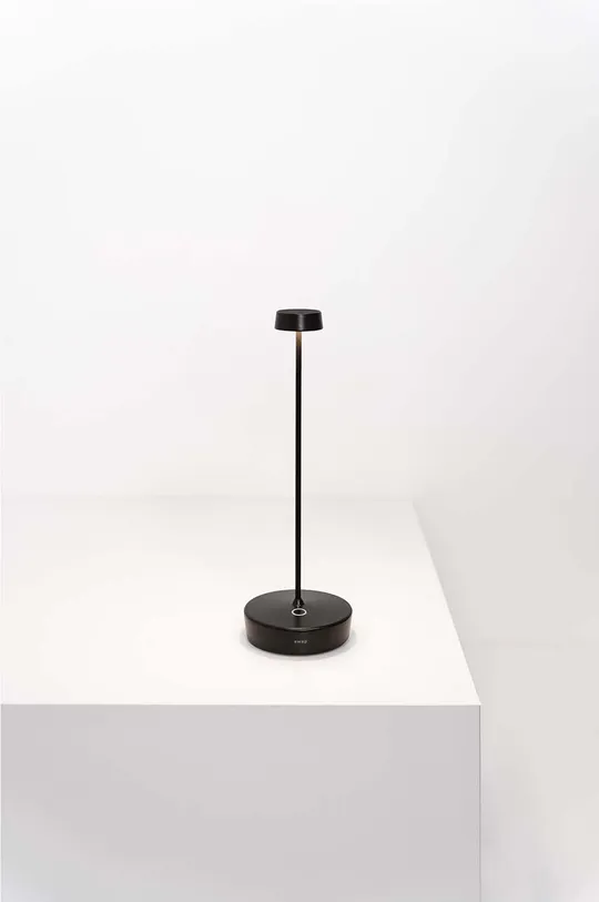 Bezdrôtová led stolná lampa Zafferano Swap čierna