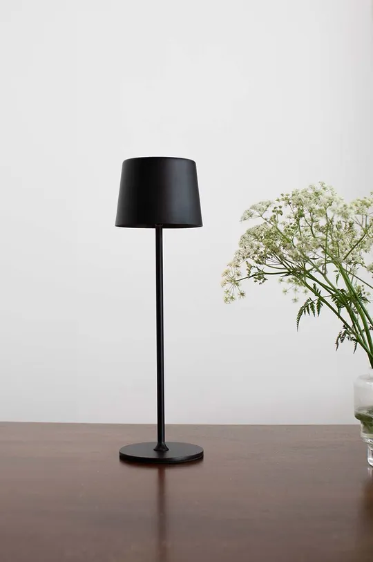 Bezdrôtová stolová lampa Markslöjd Fiore čierna