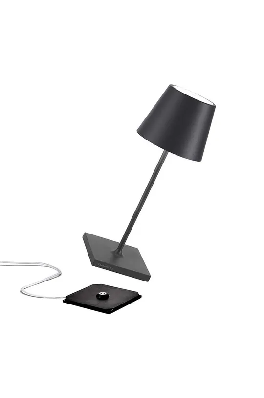 Bežična LED lampa Zafferano Poldina Pro Mini Aluminij, Poliugljan