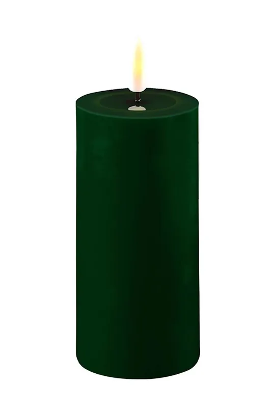 Свічка led Deluxe Homeart 5 x 10 cm зелений RF.0263