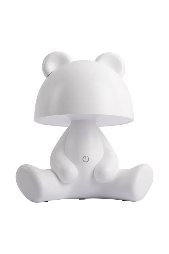 Leitmotiv lampa stołowa bezprzewodowa led Bear LM2192WH biały AA00