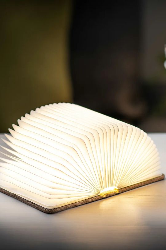 Бездротова світлодіодна лампа Gingko Design Mini Smart Book Light коричневий GK12F.BN8