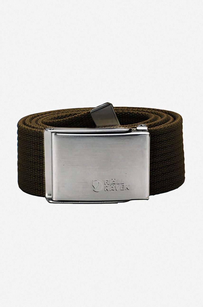 zielony Fjallraven pasek Canvas Belt Unisex