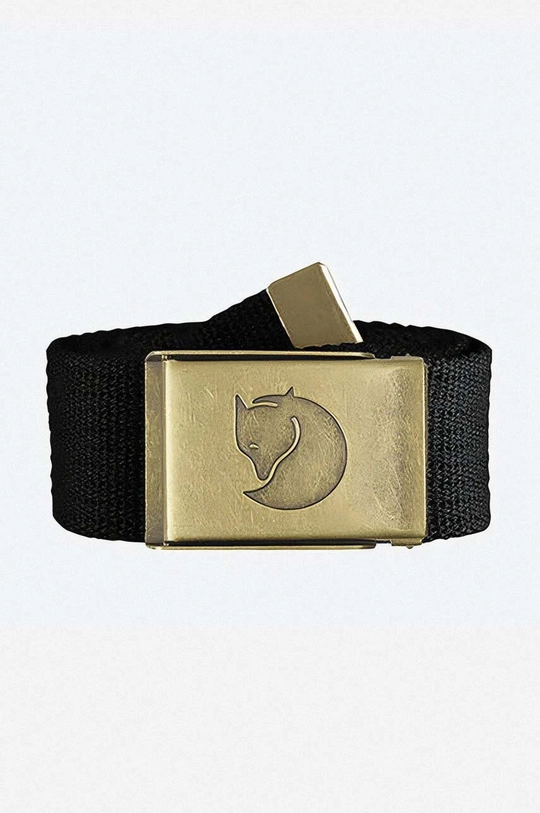 Fjallraven Canvas Brass Belt F77297 550 black