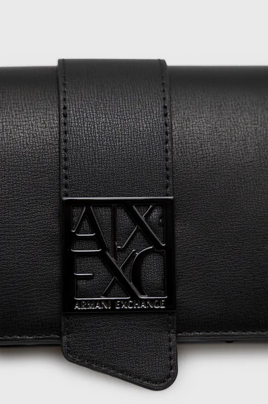 Armani Exchange denarnica črna