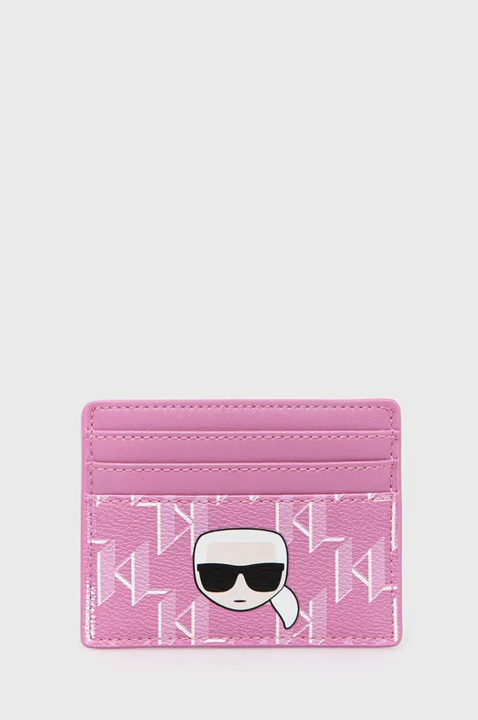 ružová Puzdro na karty Karl Lagerfeld Dámsky