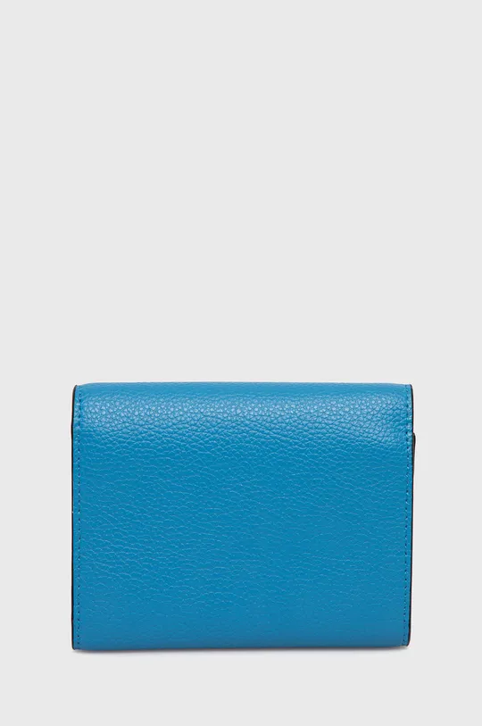 Kožená peňaženka Karl Lagerfeld modrá