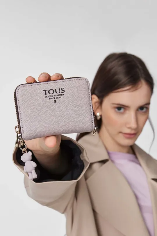 różowy Tous portfel