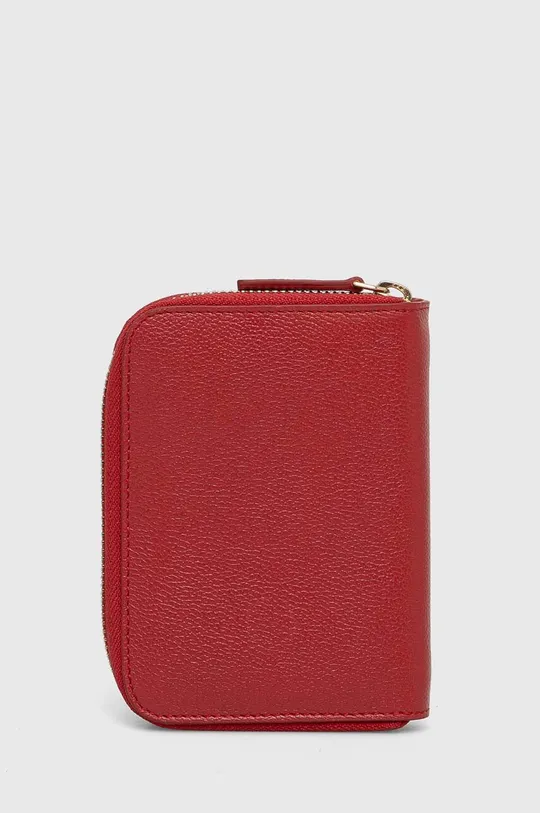 Lilou portfel skórzany czerwony