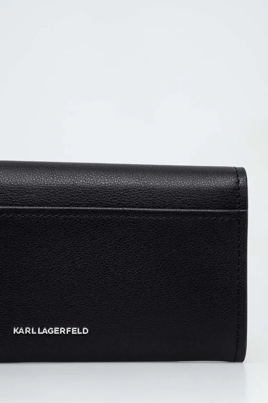 Kožená peňaženka Karl Lagerfeld 100 % Prírodná koža