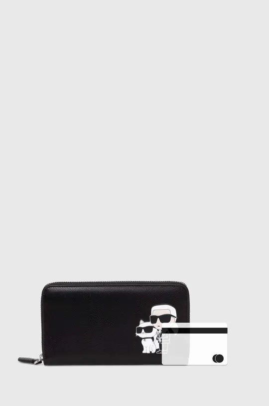Usnjena denarnica Karl Lagerfeld Ženski
