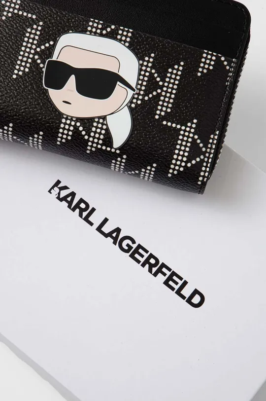 fekete Karl Lagerfeld pénztárca