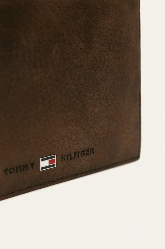 Tommy Hilfiger - Bőr pénztárca barna