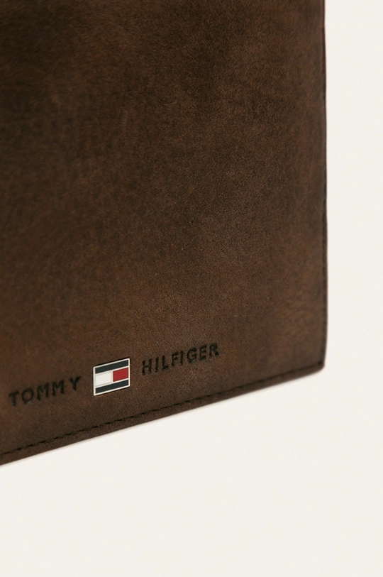 Tommy Hilfiger usnjena denarnica rjava