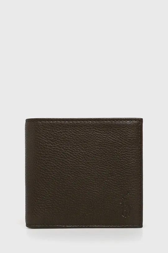 hnedá Polo Ralph Lauren - Kožená peňaženka Pánsky
