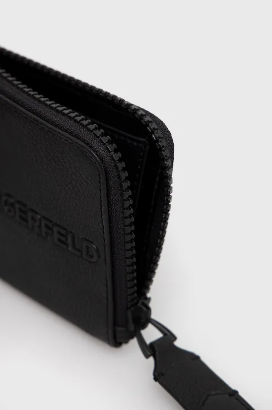 Usnjena denarnica Karl Lagerfeld  100% Naravno usnje