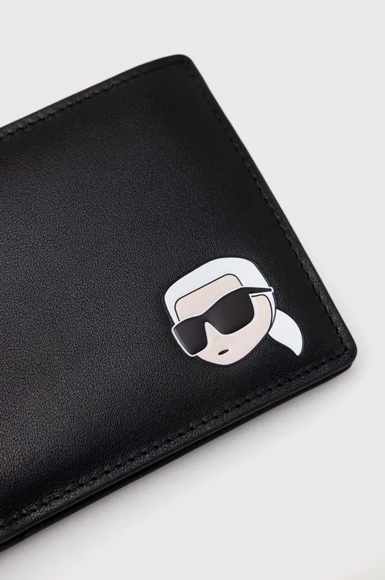 Кожаный кошелек Karl Lagerfeld  Основной материал: 100% Натуральная кожа Подкладка: 100% Полиэстер