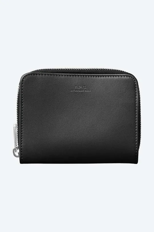 black A.P.C. leather wallet Unisex