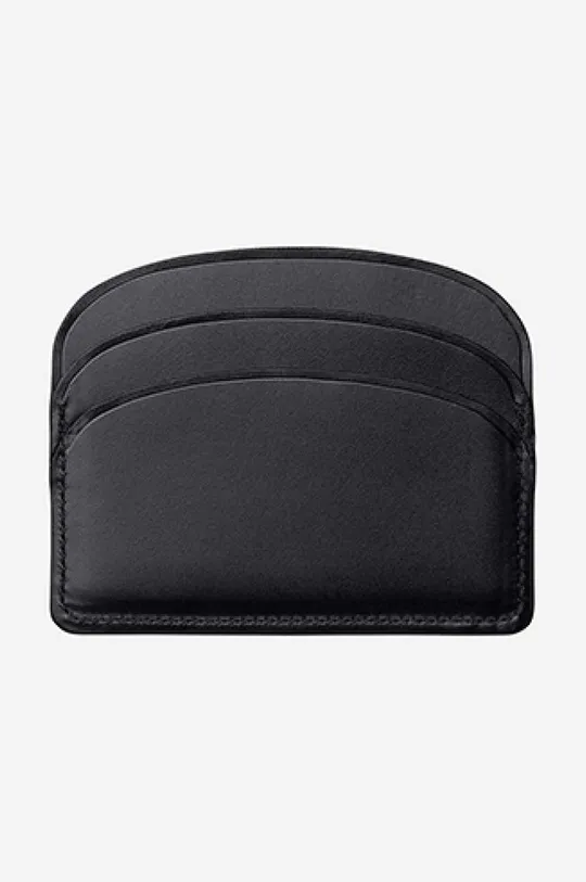 A.P.C. leather card holder  100% Natural leather