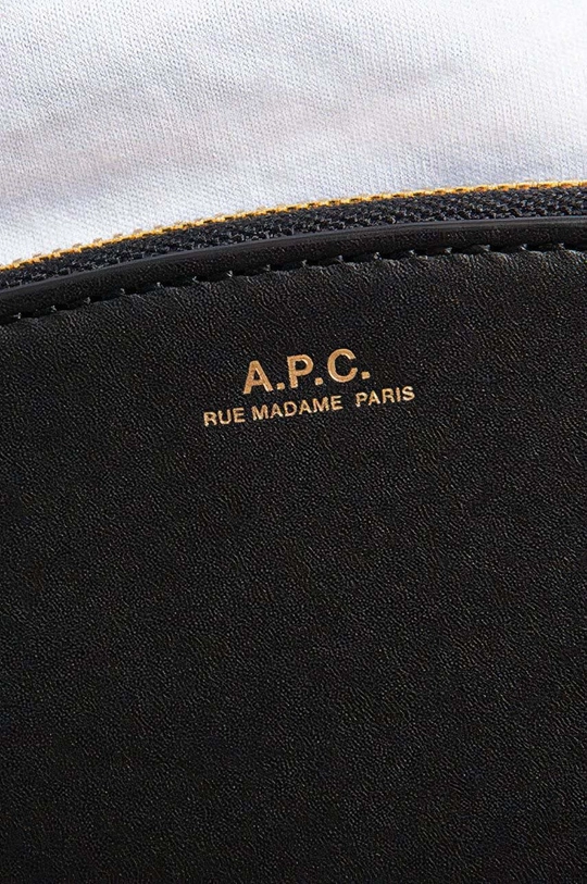 A.P.C. leather wallet Demi Lune