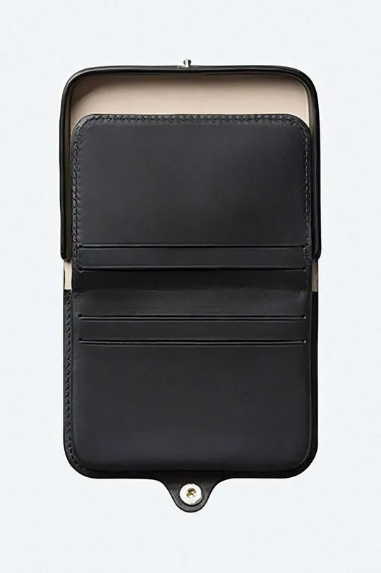 Кожаный кошелек A.P.C. Josh Coin-Purse  100% Натуральная кожа Подкладка: 100% Хлопок