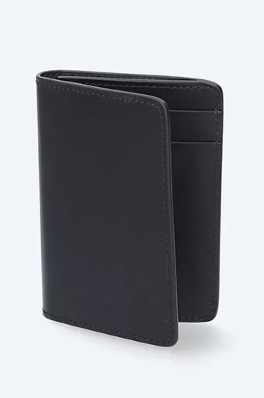 A.P.C. leather card holder Stefan  100% Natural leather